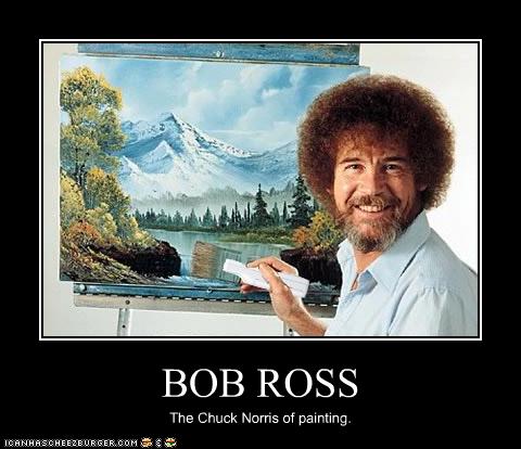 Bob Ross Chuck Norris